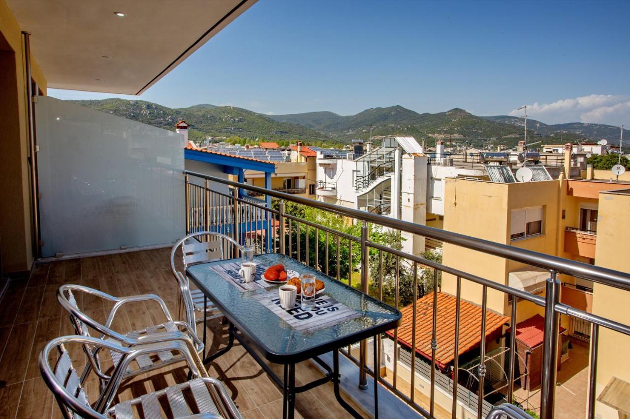 Rent House Anemos Apartment Nea Iraklitsa ภายนอก รูปภาพ